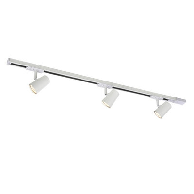 Luminosa Lighting Luminosa Astley Modern 3 Light Ceiling Spotlight BarGu10 from B&Q