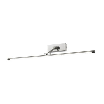 Luminosa Lighting Luminosa Modern Led Picture Lamp Satin NickelWarm White 3000K 840Lm from B&Q