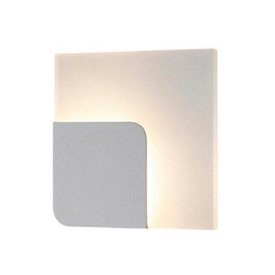 Luminosa Lighting Luminosa Modern Led Wall Lamp White, Warm White 3000K 252Lm