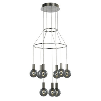 Italux Lighting Modern Pendant Light Grey - Grey - Image 3