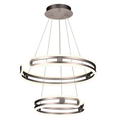 Luminosa Lighting Luminosa Modern Led Hanging Pendant CoffeeWarm White 3000K 5180Lm Dimmable from B&Q