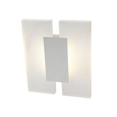 Luminosa Lighting Luminosa Modern Led Wall Lamp WhiteWarm White 3000K 420Lm from B&Q