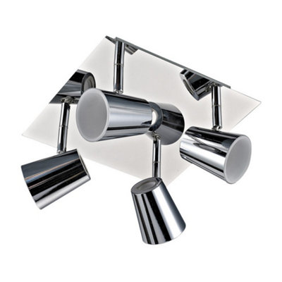 Luminosa Lighting Luminosa Modern Led Spotlights ChromeWarm White 3000K 2000Lm from B&Q