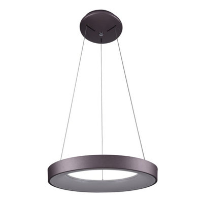 Luminosa Lighting Luminosa Modern Led Hanging Pendant CoffeeWarm White 3000K 2200Lm from B&Q
