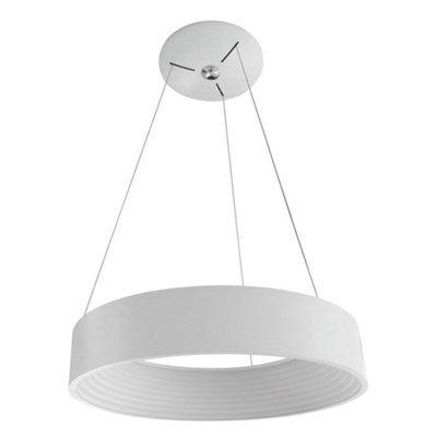 Luminosa Lighting Luminosa Modern Led Hanging Pendant WhiteWarm White 3000K 1760Lm from B&Q