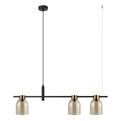 B&Q -  Luminosa Servio Modern Bar Pendant Ceiling LightE14