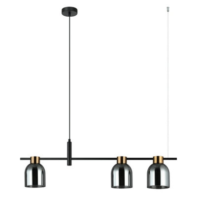 B&Q -  Luminosa Servio Modern Bar Pendant Ceiling LightE14