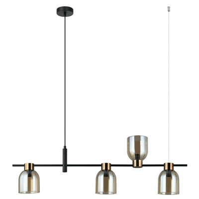 B&Q -  Luminosa Servio Modern Bar Pendant Ceiling LightE14
