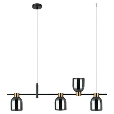 B&Q -  Luminosa Servio Modern Bar Pendant Ceiling LightE14