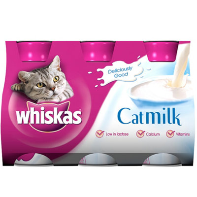Whiskas Kitten Cat Milk Bottle 3 X 200Ml (Pack Of 5)
