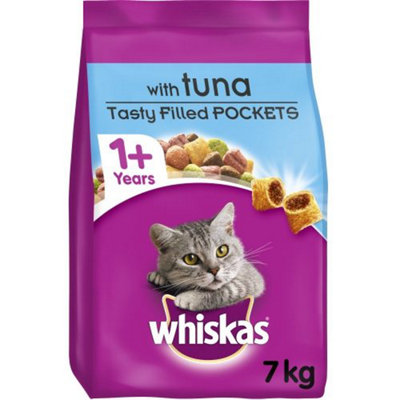 14kg Whiskas 1+ Adult Complete Dry Cat Food Tuna Bulk Pack Cat Biscuits - Image 5