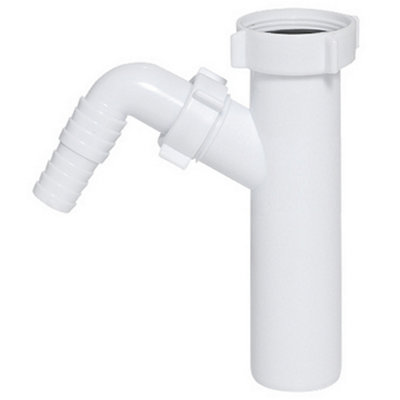 Ani-plast Aniplast Drain Waste Trap Pipe Connector 1 1/2" Bsp X 40mm With Single Dishwasher Input from B&Q
