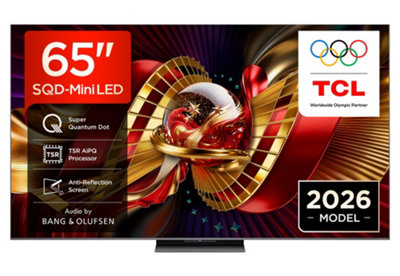 Tcl 65C8L-Uk 65" 4K Ultra Hd Qd-Mini Led Google Tv - Black