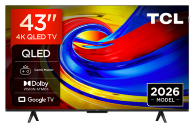 B&Q -  43P7L-Uk 43" 4K Hdr Qled Direct Led Google Tv
