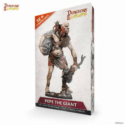 Dungeons And Lasers Pepe The GiantBrand New And Sealed