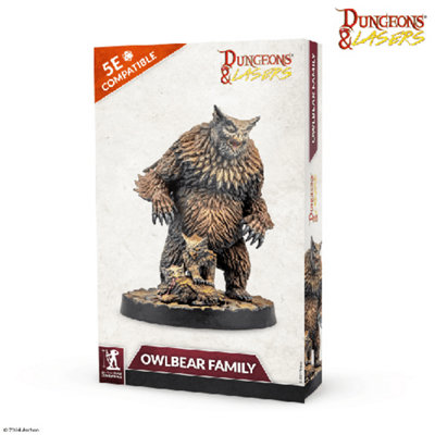 Dungeons And Lasers: Owlbear FamilyBrand New And Sealed