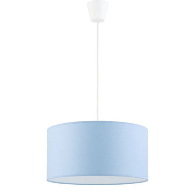 Luminosa Lighting Light/Blue Luminosa Ing Luminosa Rondo Cylindrical Pendant Ceiling 1Xe27 38Cm