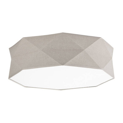 Edit Kantoor Led Ceiling Flush Light Grey from B&Q