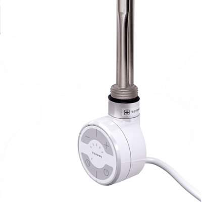 Terma Moa 600W Thermostatic Heating Element, ½" Bsp 2" White