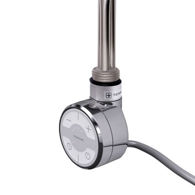 Terma Moa 120W Chrome Thermostat Temperature Control Heating Element