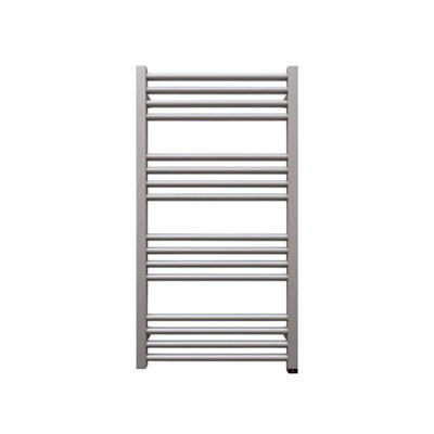 Terma Fiona Electric Towel Warmer (W)480Mm X (H)900Mm Sparkling Gravel
