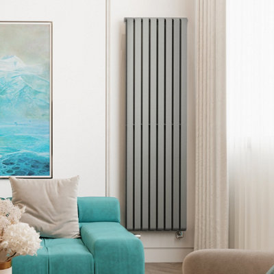 B&Q -  Radiator Warp Room1800H X 525W (mm)Salt N Pepper