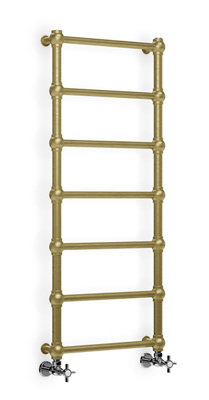 B&Q -  Retro Electric & Gas Towel Warmer (W)504mm X (H)1170mm