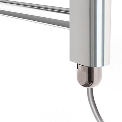Terma Grey Sim 200W Heating Element With Thermostatic Radiator Valve Body