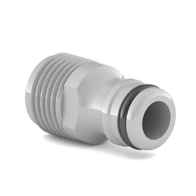 Cellfast 1/2Inch Hozelock Compatibile Male Threaded Tap Connector Hose Connector from B&Q