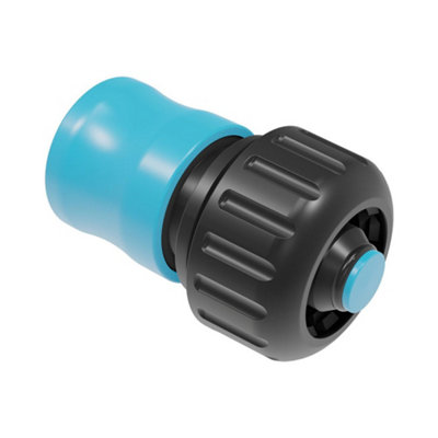 Cellfast Quick Fit 3/4Inch Female Water Stop Connector For Garden Hoses from B&Q