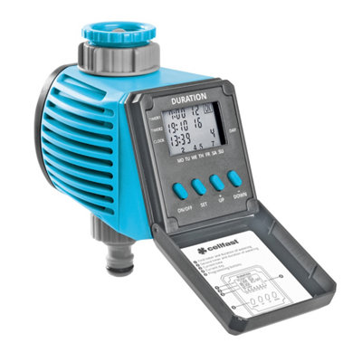 Cellfast Automatic/manual Programmable Digital Water Timer For Garden Watering Hose from B&Q