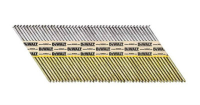 Dewalt Galvanised Ring Shank Nails 2.8 X 50Mm Clipped Head Pack 2200 Dnpt28r50z