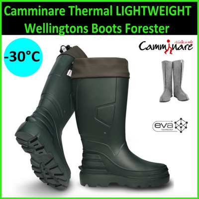 Camminare Thermal Lightweight Eva Materia Wellies Wellingtons Boots Forester (Uk 7.5/eu 42) from B&Q