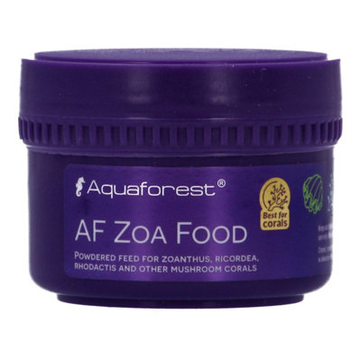 Aquaforest Af Zoa Food 30G Powder Coral Feed For ZoanthusRicordea & Mushroom Corals from B&Q