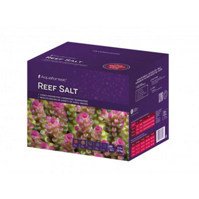 Aquaforest Reef Salt 10Kg Box  Premium Marine Salt For Healthy Aquatic Environments from B&Q