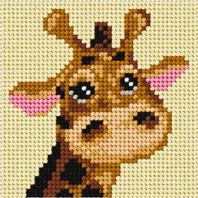 Orchidea Needlepoint Kit: My First Embroidery: Mini: Giraffe - Image 3