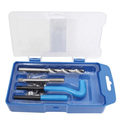 Satra M12X1.25 Thread Repair Set Helicoil Thread Restoration Hss 15Pc Damaged Thread from B&Q