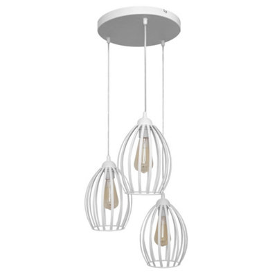 Helam Lighting Dali Pendant Light White - Image 3