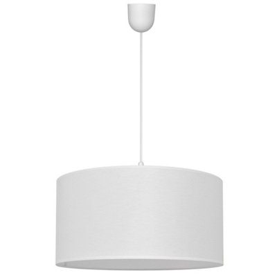 Luminosa Ing Luminosa Alba Cylindrical Pendant Ceiling 40Cm Light/White
