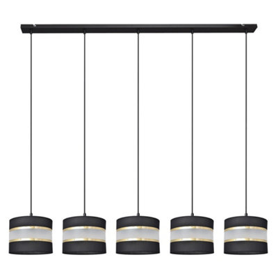 Helam Lighting Helen Pendant Light Black - Image 3