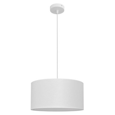 Luminosa Ing Luminosa Alba Cylindrical Pendant Ceiling 40Cm Light/White