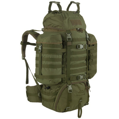 B&Q -  Raccoon 65L Rucksack Olive Green