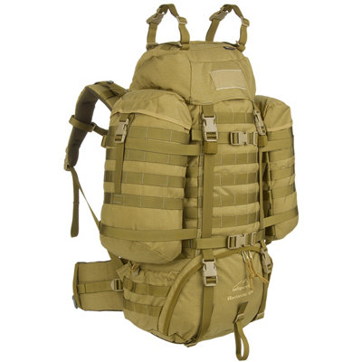 B&Q -  Raccoon 65L Rucksack Coyote