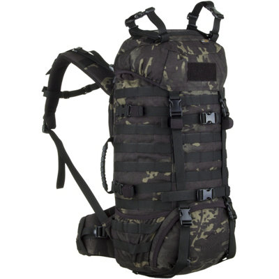 B&Q -  Raccoon 45L Rucksack Multicam Black