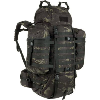 B&Q -  Raccoon 85L Rucksack Multicam Black