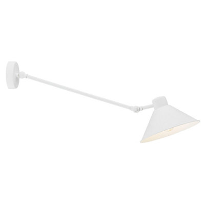 Luminosa Lighting Luminosa Altea Dome Wall Lamp White Structure from B&Q