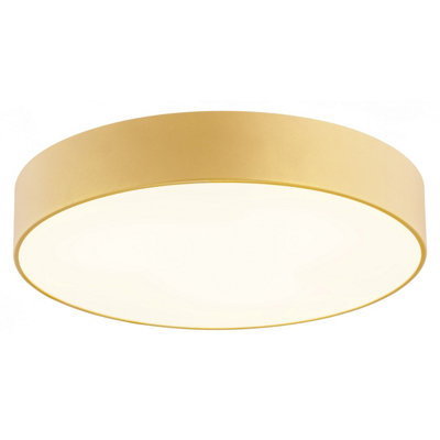 Luminosa Lighting Luminosa Darling 60Cm Flush Ceiling 5 Light Gold Structure from B&Q