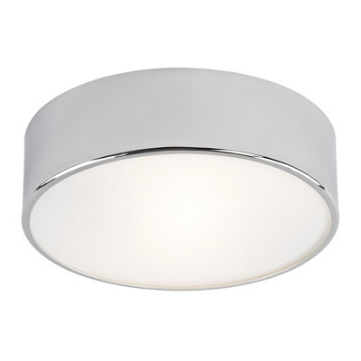 Luminosa Lighting Luminosa Darling 35Cm Flush Ceiling 2 Light Chrome from B&Q