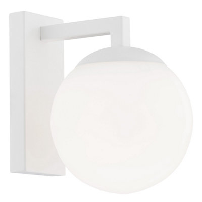Netlighting Unisex White Aspen Wall Lamp Opal Matt Structure - Image 3