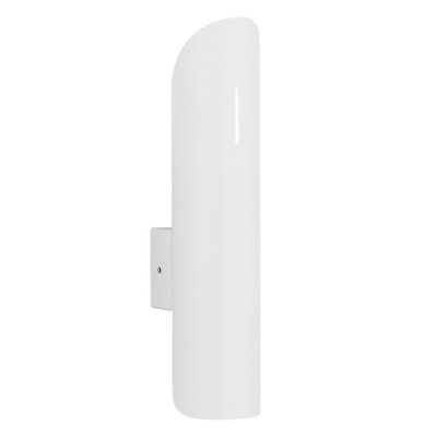 B&Q -  Luminosa Akron Up & Down Wall Lamp White Structure